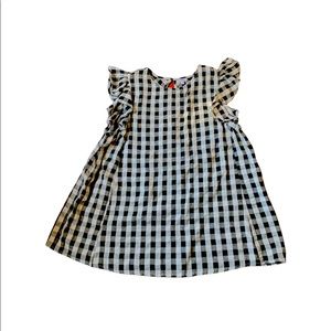 Short Ruffle Sleeved Top